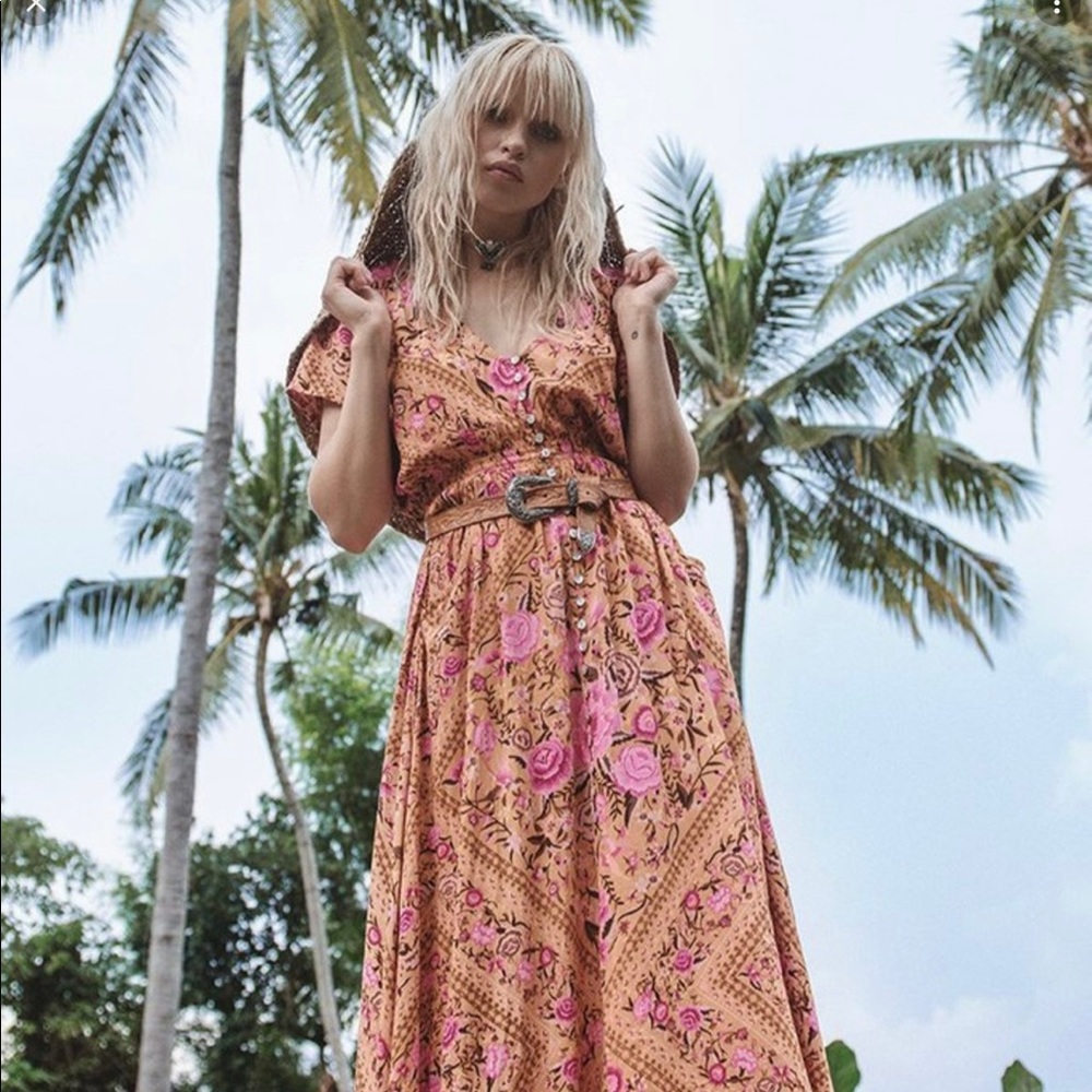 Spell and the gypsy amber gown. Large.